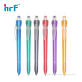 Transparent color ball -point pen